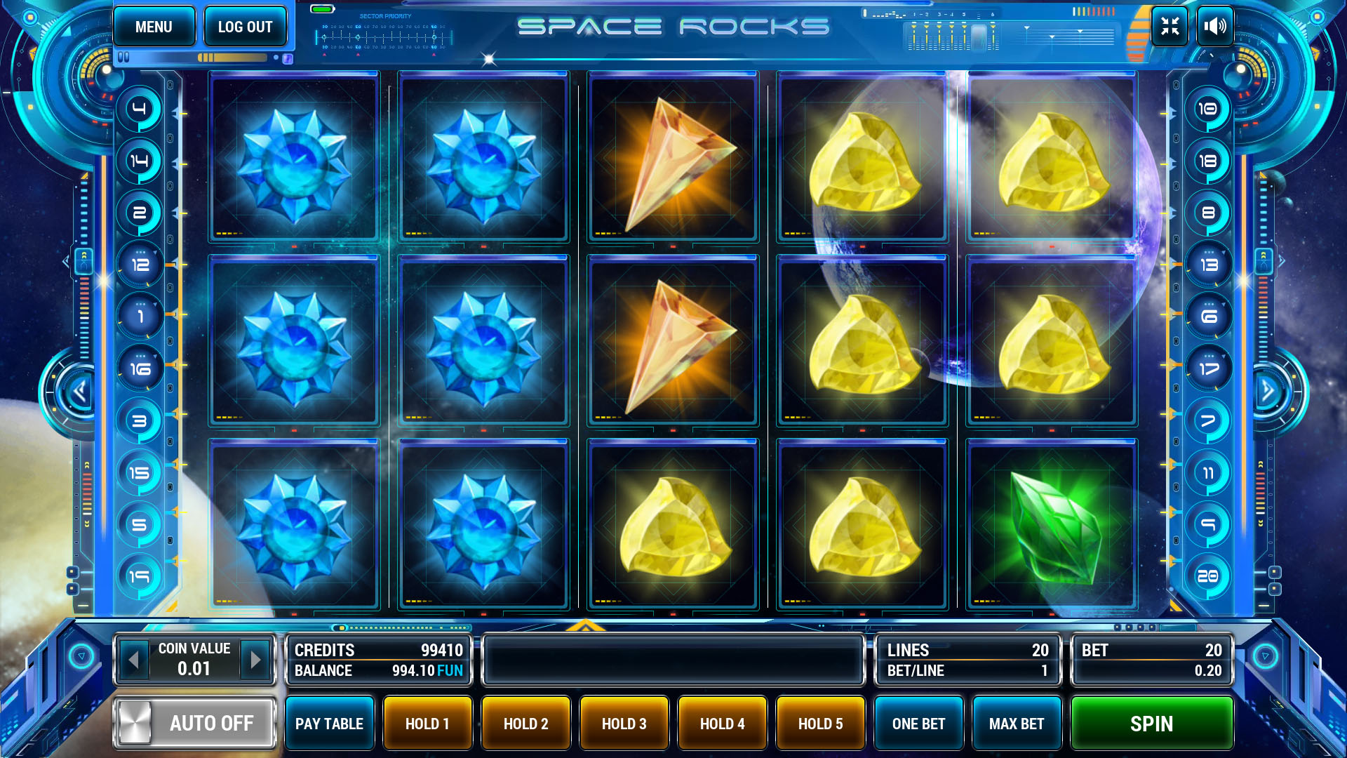 Space Rocks screenshot 2