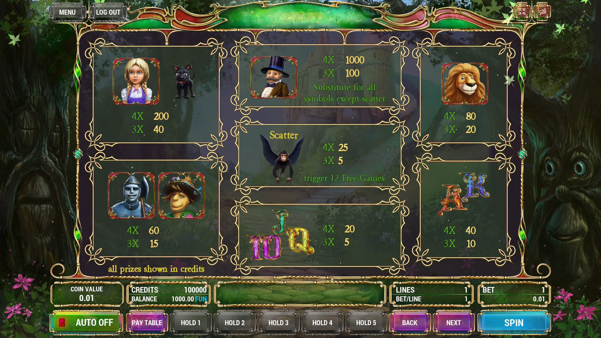 The Wizard of Oz screenshot 3